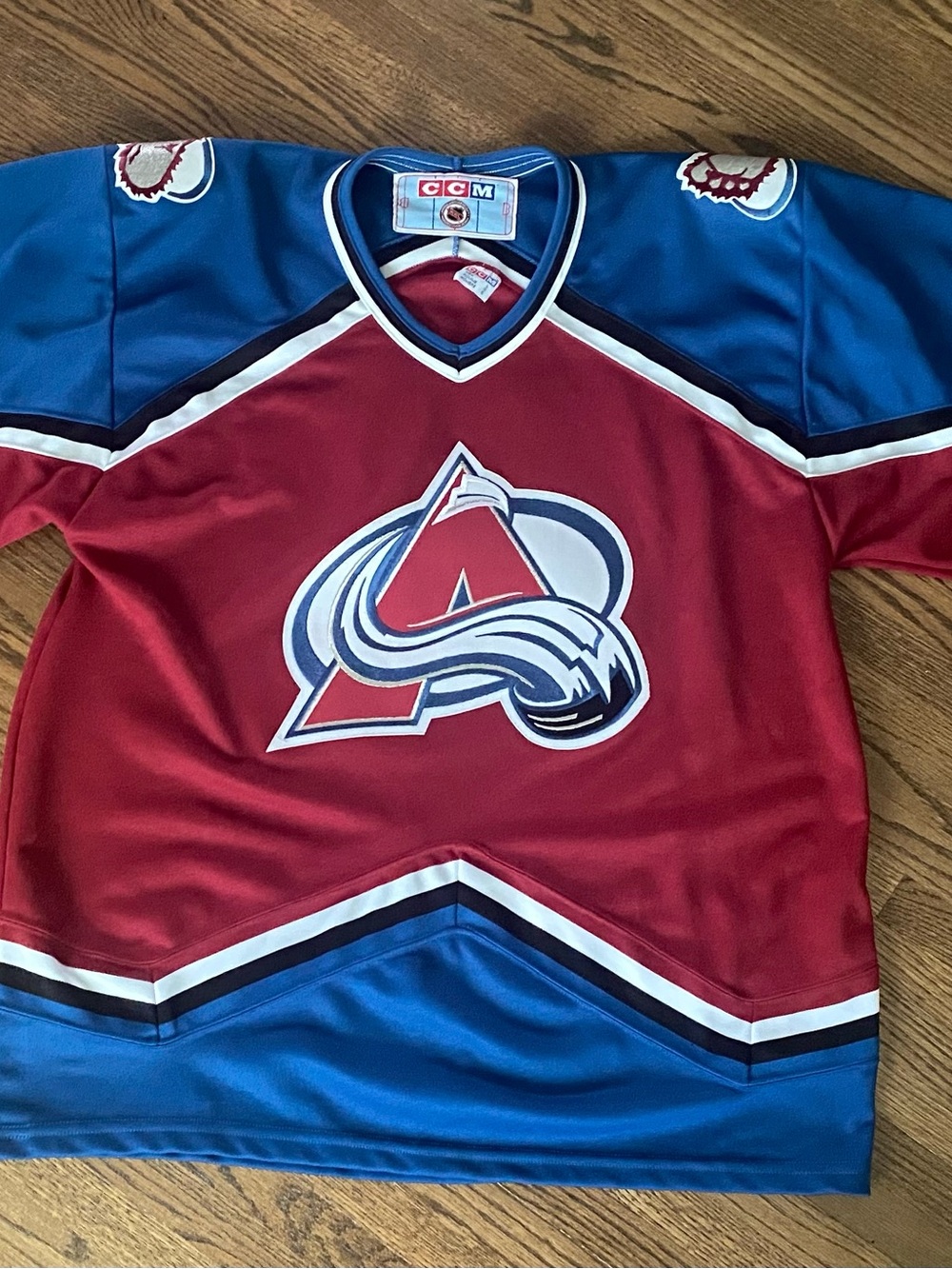 Vintage 90’s CCM Avalanche Hockey Jersey